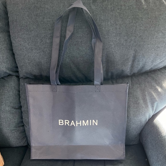 Brahmin Reusable Tote - Navy - Excellent Condition - Picture 9 of 10